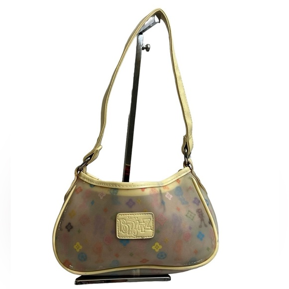 Bratz Handbags - Vintage Bratz Y2K 2004 Frosted Jelly Monogram Vinyl Bag Purse Handbag
